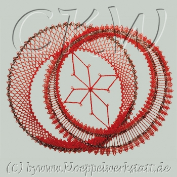 Klöppeln Baumschmuck