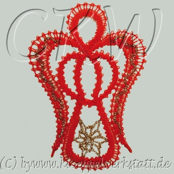 Klöppeln Baumschmuck Engel