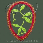 Klöppelmuster Ostereier klein