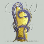 Serviettenhalter Blumenkörbchen