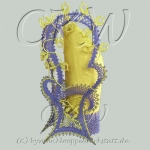 Serviettenhalter Blumenkörbchen