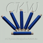 Frank's Baumwolle - blau, Rolle