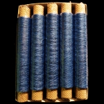 Frank's Baumwolle - mittelblau, Karton