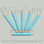 Frank's Baumwolle - aquamarin, Rolle
