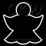 Holzengel W-0001 hängend