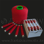 Frank's Baumwolle Color Line - Dunkelrot, Karton