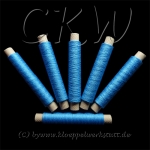 Frank's Baumwolle - mittelblau, Rolle