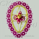 Osterei - Idrija Spitze mit Slincas