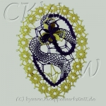 Osterei - Idrija Spitze mit Slincas