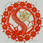 Baumschmuck - Idrija Spitze mit Slincas