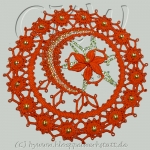 Baumschmuck - Idrija Spitze mit Slincas