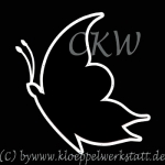 Fensterbild Schmetterling