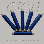Frank's Baumwolle -  blau, Rolle