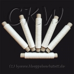 Frank's Baumwolle -  weiß halbgebleicht, Rolle