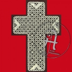 Kreuz - Rohrstuhl mit Sternchen