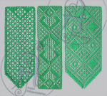 Torchon - Anhäkeln im Grund