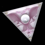 Klöppelmuster Spitze Kerzenleuchter