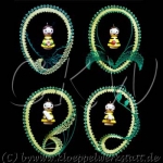 Klöppelmuster Ostereier 