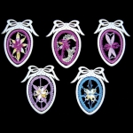 Klöppelmuster Ostereier klein