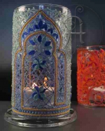 Teelicht - Orientalische Fenster