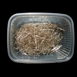 Stecknadel mit Metallkopf -fein