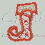 Baumschmuck Elfenstiefel